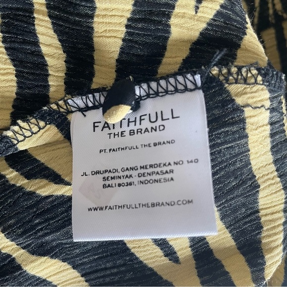 Faithful Brand Ilia Mini Dress tiger print 30724 - Picture 8 of 9